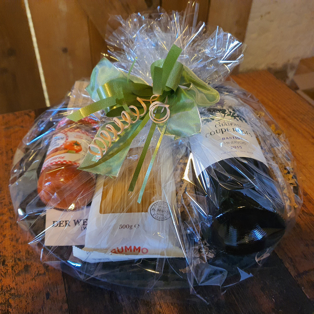 Präsentkorb Die kleine Geste, von Hand gepackt im Weinladen Bad Schönborn